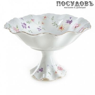Beatrix Флориана МР071V фруктовница, фарфор, 300 мм, в упаковке 1 шт.