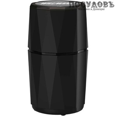 WillMark WCG-388 Black кофемолка электрическая, 200 Вт, чаша сталь нержавеющая 100 г, цвет черный