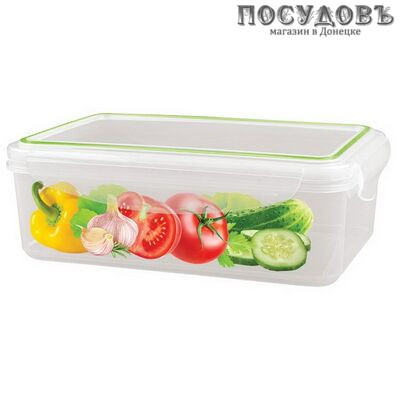 Phibo Super Lock 431123501 контейнер с герметичной крышкой, полипропилен, 200×130×70 мм, 1100 мл