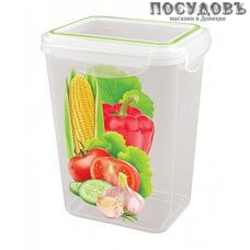 Phibo Super Lock 431123901 контейнер с герметичной крышкой, полипропилен, 135×105×178 мм, 1400 мл