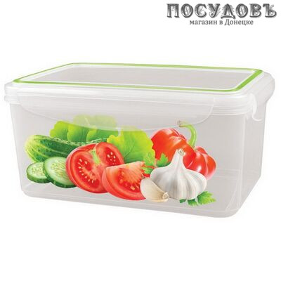 Phibo Super Lock 431140001 ланч-бокс с герметичной крышкой, полипропилен, 130×200×98 мм, 1600 мл
