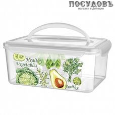 Phibo Super Lock 4311821 контейнер с герметичной крышкой, полипропилен, 230×160×100 мм, 2500 мл