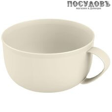 Phibo 433264607 кружка для бульона 500 мл, полипропилен, бежевый 1 шт.
