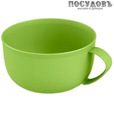 Phibo 433264609 кружка для бульона 500 мл, полипропилен, зеленый 1 шт.