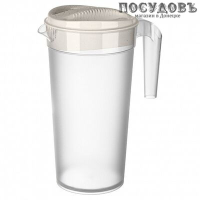 Phibo 4332911, кувшин с крышкой, 172×117×230 мм 1500 мл, полипропилен
