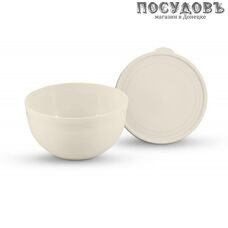 Полимербыт Line 59700 миска с крышкой, полипропилен, 3,0 л, Ø223×110 мм