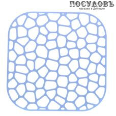 М-пластика М 1151, квадратная решетка в раковину, полипропилен, 300×300×4 мм