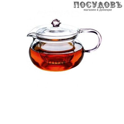 Kelli KL-3229 чайник заварочный с фильтром, стекло жаропрочное, 500 мл