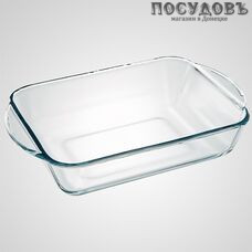 Забава РК-0023 прямоугольная форма для запекания, стекло жаропрочное, 320×210×65 мм, 2400 мл