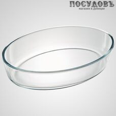 Забава РК-0011 овальная форма для запекания, стекло жаропрочное, 350×245×65 мм, 3500 мл Забава РК-0011 овальная форма для запекания, стекло жаропрочное, 350×245×65 мм, 3500 мл