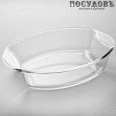 Забава РК-0044 овальная форма для запекания, стекло жаропрочное, 260×182×60 мм, 1500 мл Забава РК-0044 овальная форма для запекания, стекло жаропрочное, 260×182×60 мм, 1500 мл