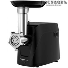 Moulinex ME112832 мясорубка электрическая 1600 Вт, 1,9 кг/мин, 1 скорость, реверс есть, цвет черный