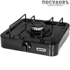 Мечта 101Т плита газовая отдельностоящая, 1-конфорочная, стеклоэмалевое покрытие, цвет черный