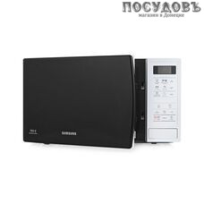 Samsung ME83KRW-1/BW отдельностоящая микроволновая печь, 800 Вт, 23 л, белый, черный
