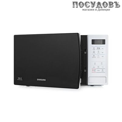 Samsung ME83KRW-1/BW отдельностоящая микроволновая печь, 800 Вт, 23 л, белый, черный