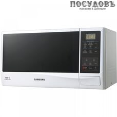Samsung ME83KRW-2/BW отдельностоящая микроволновая печь, 800 Вт, 23 л, белый, черный