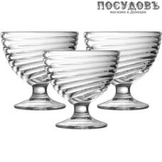 Luminarc Swirl h5068 креманки в наборе, стекло, 300 мл, в упаковке 3 шт.