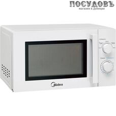 Midea MM720CY6-W отдельностоящая микроволновая печь, 700 Вт, обычная (соло), 20 л, белая