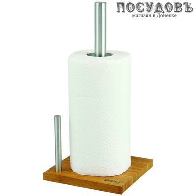 KING Hoff KH-3921 держатель для полотенец 110×220 мм, сталь нержавеющая, стальной цвет, в упаковке 1 шт.