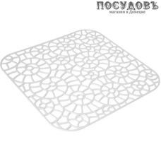 Мартика Грата С655, квадратная решетка в раковину, полипропилен, 280×280 мм
