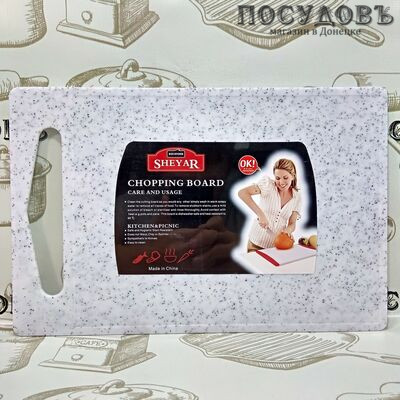 КНР 35795-2550 доска разделочная, материал пластик 315×207×4 мм, 1 шт.