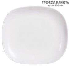 Luminarc Sweet Line J0561 тарелка десертная, стекло упрочненное, цвет белый, 215×190 мм, Франция 1 шт.