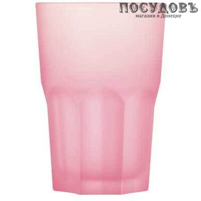 Luminarc Techno Colors P0374, стакан высокий 400 мл, стекло, Франция 1 шт.