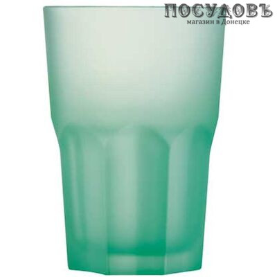 Luminarc Techno Colors P0378, стакан высокий 400 мл, стекло, Франция 1 шт.