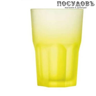 Luminarc Techno Colors P0380, стакан высокий 400 мл, стекло, Франция 1 шт.
