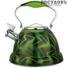 MercuryHaus MC-7828 чайник со свистком, 3,0 л, сталь нержавеющая