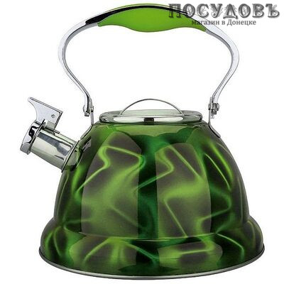 MercuryHaus MC-7828 чайник со свистком, 3,0 л, сталь нержавеющая
