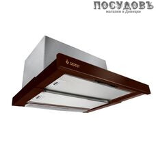 Gefest ВО 4601 К4 вытяжка кухонная встраиваемая телескопическая, ширина 600 мм, коричневый