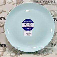 Luminarc Diwali Light Turquoise P2611 тарелка обеденная, стекло упрочненное, Ø250 мм, Франция 1 шт. Luminarc Diwali Light Turquoise P2611 тарелка обеденная, стекло упрочненное, Ø250 мм, Франция 1 шт.