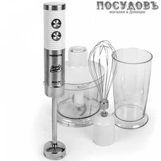Remenis REM-5796 блендер многофункциональный, 800 Вт, измельчитель 500 мл, цвет белый