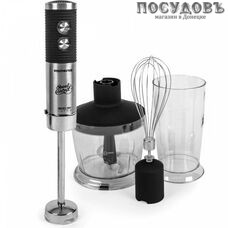 Remenis REM-5796 блендер многофункциональный, 800 Вт, измельчитель 500 мл, цвет черный