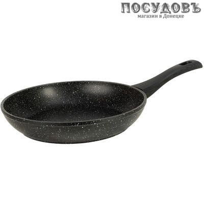 LARA Carbon LR01-45-30 сковорода, Ø300 мм, алюминий кованный, мраморное покрытие Whitford (США)