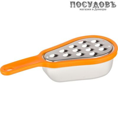 Agness 712-002 терка-мини, материал сталь нержавеющая, пластик, 1 шт.
