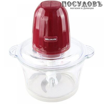 WillMark WMC-7088 измельчитель электрический 500 Вт, чаша стеклянная 2000 мл, пурпурный