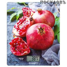 Scarlett Сочный гранат SC-KS57P30 весы кухонные-платформа, до 8,0 кг