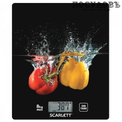 Scarlett Перцы SC-KS57P63 весы кухонные-платформа, до 8,0 кг