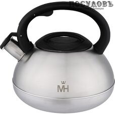 MercuryHaus MC-7964 чайник со свистком, 3,0 л, сталь нержавеющая 18/10