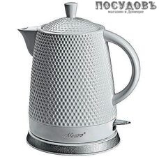 Maestro MR-069 электрочайник, 1200 Вт, 1 500 мл, керамика, цвет белый, гарантия 1 год