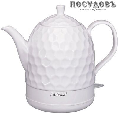 Maestro MR-072 электрочайник, 1200 Вт, 1 200 мл, керамика, гарантия 1 год