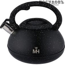 MercuryHaus MC-7967 чайник со свистком, 3,0 л, сталь нержавеющая 18/10