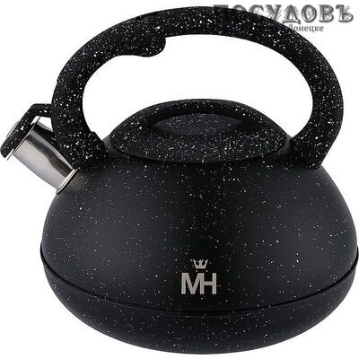 MercuryHaus MC-7967 чайник со свистком, 3,0 л, сталь нержавеющая 18/10