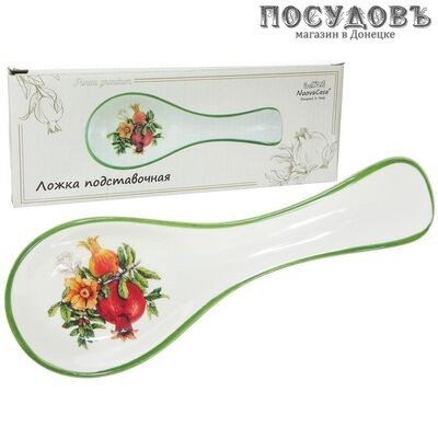 Коралл Melograno ZF1122-40 подставка под ложку, 245×90×28 мм, доломит, 1 шт.