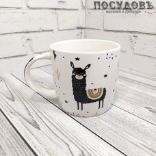 КНР Альпака 6817C кружка, 350 мл, керамика, в подарочной упаковке