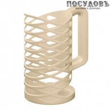 Phibo 4312947 держатель для бутылок, 116×84×153 мм, полипропилен, цвет бежевый