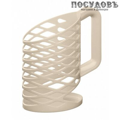 Phibo 4312948 держатель для пакетов, 1,0 л, 141×80×158 мм, полипропилен, цвет бежевый