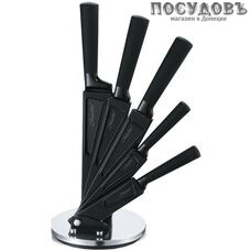 Maestro MR-1413 ножи в наборе (5 ножей; подставка), сталь нержавеющая, 6 пр.